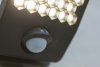 Lampa zewnętrzna kinkiet LED nowoczesna minimalistyczna szara aluminiowa klasyczna ATLANTIS - CZUJNIK RUCHU IP54 7801607118 LUTEC